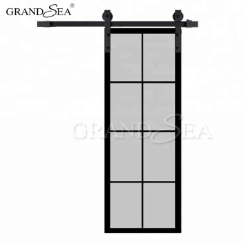 Made in china hotel project barn glass sliding door prices